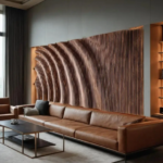 Parametric Wall Panel Wave Pattern