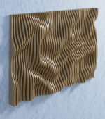 Parametric Wavy Wall panel, Art decoration
