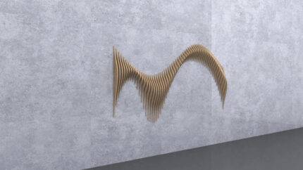 Sound Wave - Wood Wall Art Panel